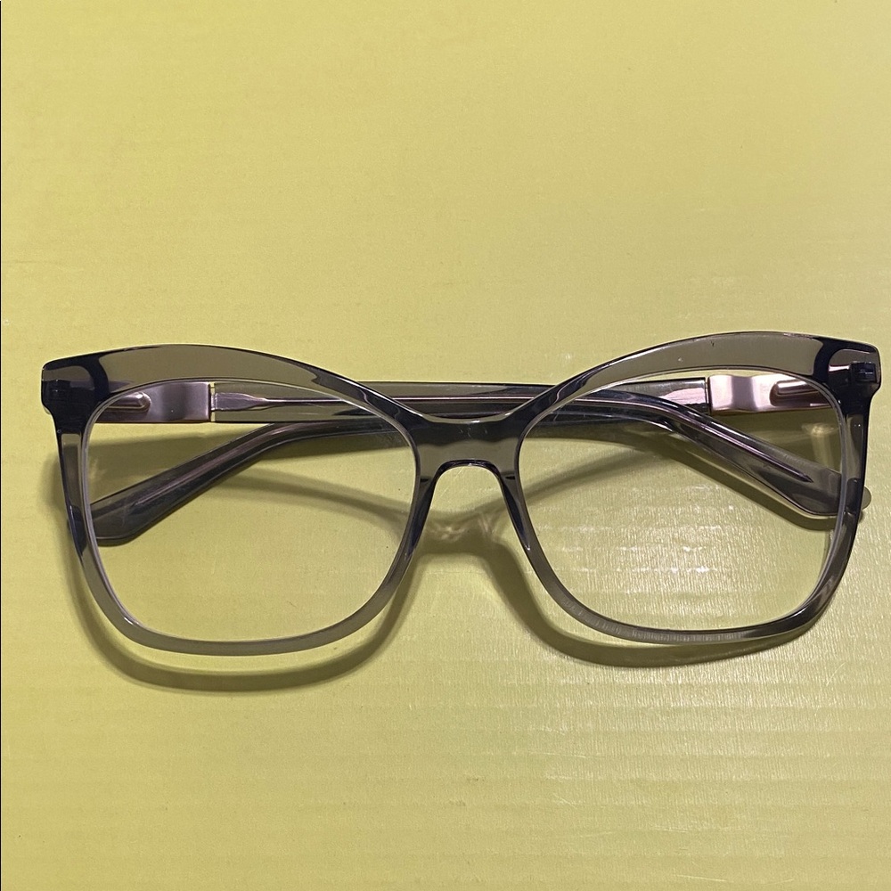 Stylish Gray Women's Prescription Glasses